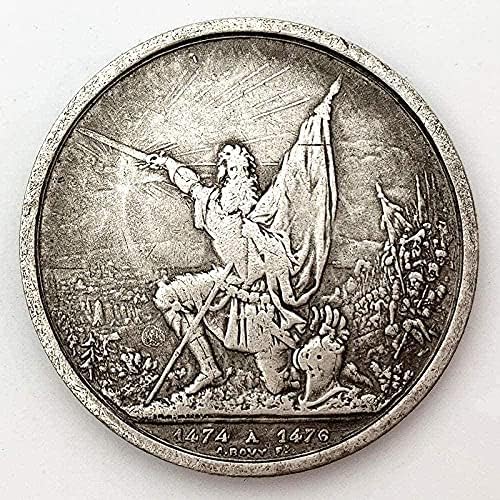 Swiss Franc 1874 Swiss Silver Dollar Silver Silver Round Round European Moed
