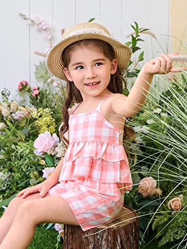 Roupa de verão de 2 peças da menina makemechic