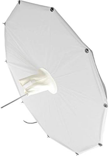 POTEK SOFTLIGHTER II 60 guarda -chuva branca com eixo de 7 mm