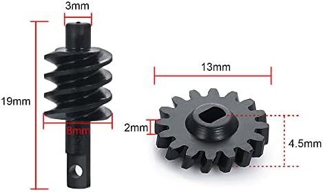 Rclions endurecidos aço 16t Diff Diff Configurar atualizações para 1/26 SCX24 AXIFOL AXI90081/C10 Gladiador Bronco Frente e eixos traseiros