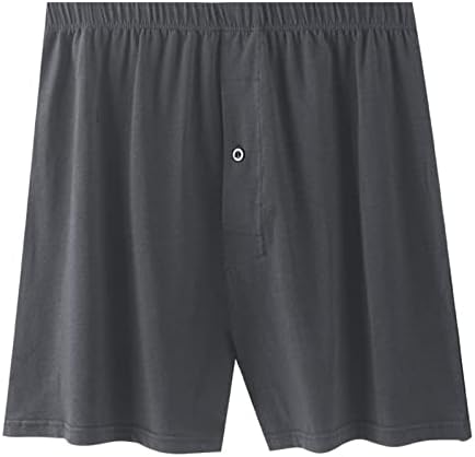 Mens cueca cueca masculina cueca caseira de algodão Arrowhead Loose Plus Sizer Boxer Calças Casa 2xl