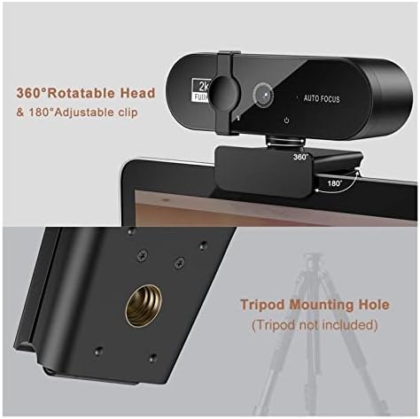 Biall Webcam Webcam 1080p Computador Webcam Redução de ruído automático HD Captura de luz webcam webcam USB, webcam com zoom,