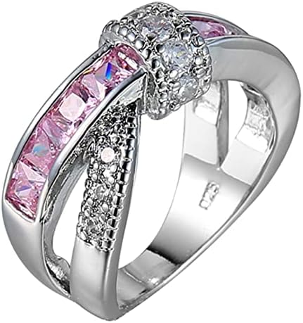 2023 Novo anel de ornamento de zircão multicolor