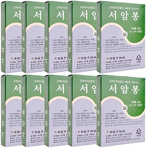 Terapia com a mão coreana Koryo - KHT Seoam Seoambong Press Pellet 6 -Silver