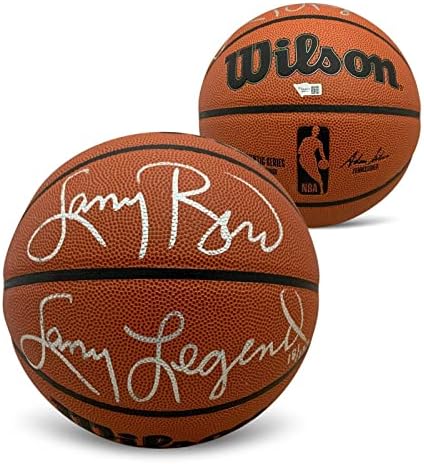 Larry Bird Autografou a NBA assinada em tamanho grande Basketball Larry Legend Fanatics 133 - Basquete autografado