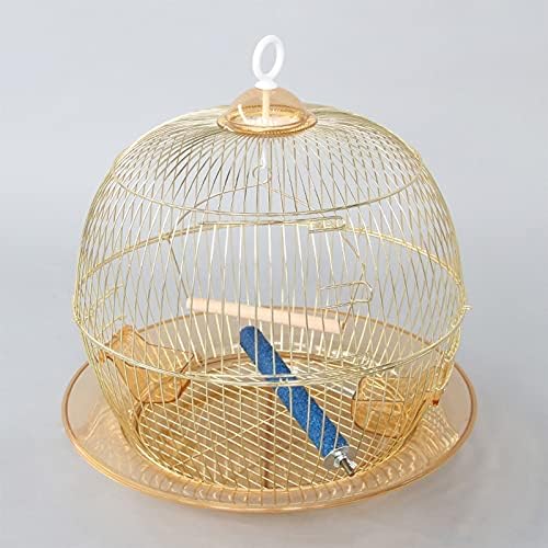 Flight Bird Cage Kit de pássaro gaiola peony parrot gaiola redonda gaiola de pássaro metal gaiola ornamental gaiola