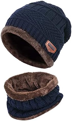 Homens mulheres malha de inverno chapéu de gorro de pescoço lenço de toque de lenço de toque lutas de telha de lã de lã