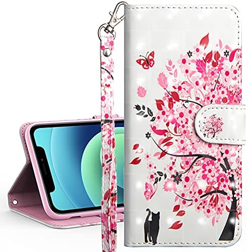 Cotdin para compatível com o Caso de Capa Samsung Galaxy A32 4G com Caixa de Caixa com Caso de Card de Caso Slim Painted