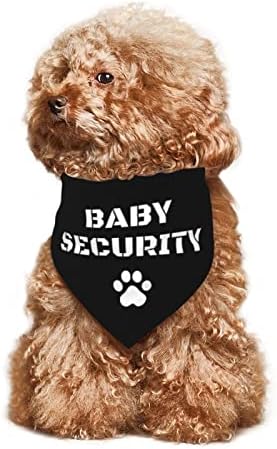 Vercosee Baby Security in Training, Gravidez Anúncio, Gênero Revelar Dog Bandana, Acessórios de cachecol Decorações de adereços,