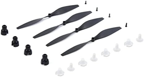 YounGrc RC hélices sobressalentes com hélices e adaptadores de hélice RC Hélice para RC 761-8 761-9 T-28 76108R Avião F4U 400mm Aeronaves de controle remoto