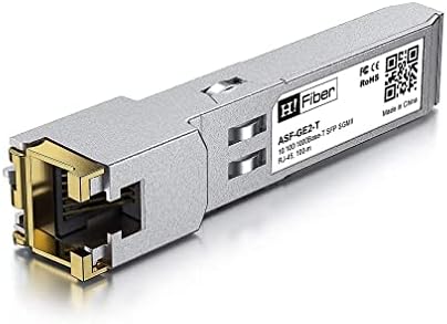 12 Pacote SFP para RJ45 Módulo de gigabit transceptor 1000Base-T compatível para Cisco Glc-T/SFP-GE-T, MERAKI MA-SFP-1GB-TX,