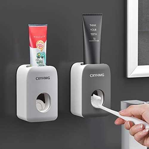 Dispensador de pasta de dente, dispensador automático de pasta de dente para crianças e chuveiro em família, é acessórios para o banheiro