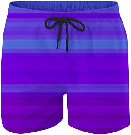 Shorts de praia de verão para homens de 5 polegadas de cor de corda de cor de cor de cor de cor de cor de ginástica de ginástica