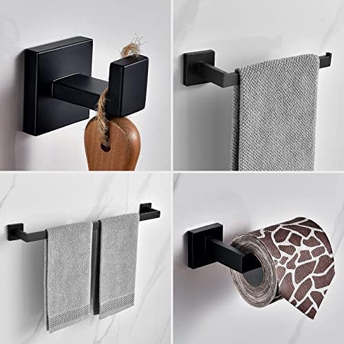 Êmbolo de vaso sanitário de bronze do dote com suporte para banheiro, conjunto de hardware do banheiro Sus 304 Acessórios