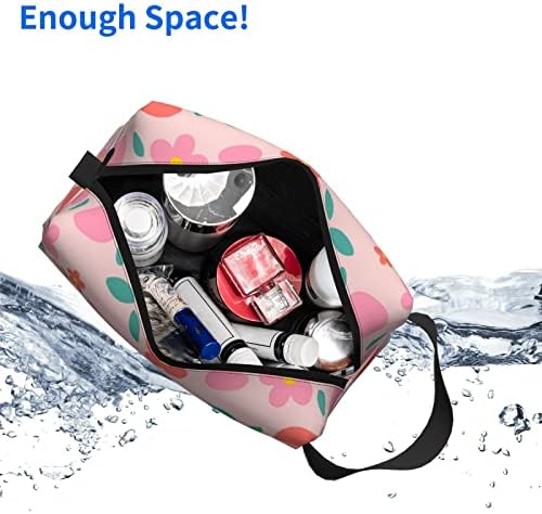 Bolsas de maquiagem para bolsa de bolsa de cosméticos de bolsa zíper em massa para mulheres meninas viajam grandes bolsas de higiene