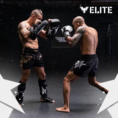 Elite Sports Muay Thai Luvas para homens e mulheres - Punchando de kickboxing Sconoming & Muay Thai Conectio