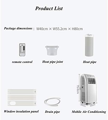 Liliang- High Qualityjdzwf 10000 LFJKT AR CONDICIONADOR PORTÁTIL, 4-in-1 （Ventilador/aquecedor/desumidificador/ar condicionado）