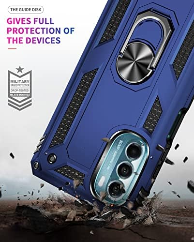 Sktgslamy para Moto G 5G 2022 Case, Motorola G 5G Case, com protetor de tela, [grau militar] 16ft.drop testado tampa com