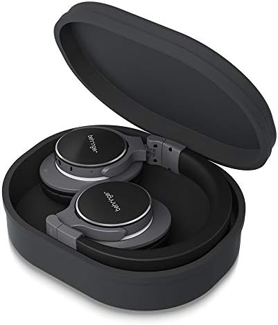 Behringer BH470NC Premium High Fidelity fones de ouvido com conectividade Bluetooth e cancelamento de ruído ativo, preto