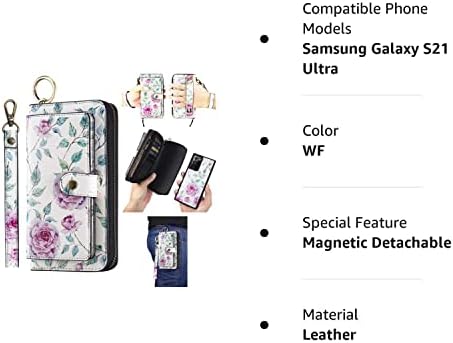 AIFENGCase Compatível com a capa Samsung Galaxy S21 Ultra Phone Phone Phone para homens homens, puns
