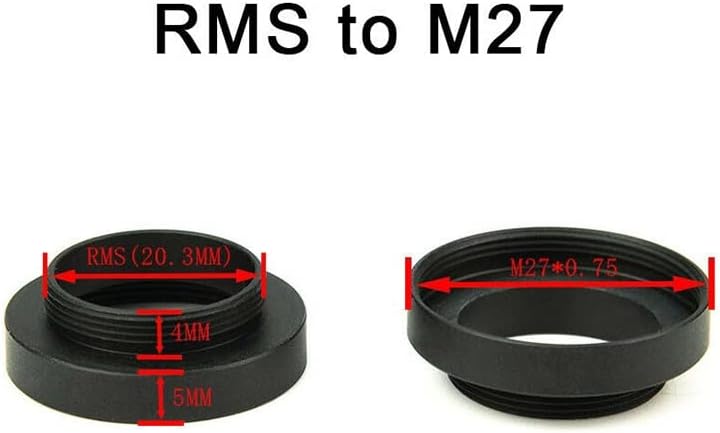 Kit de acessórios para microscópio para adultos 1pc rms m25 m26 m27 m32 microscópio de lente de objetiva de lente de lente laboratório