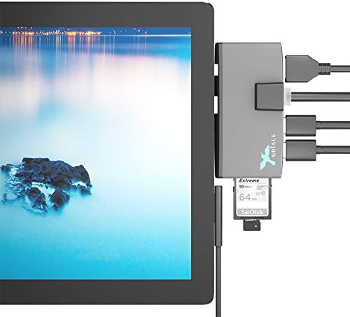 IMD-SUR332 DOCKing USB Hub para Surface Pro4 com a porta LAN