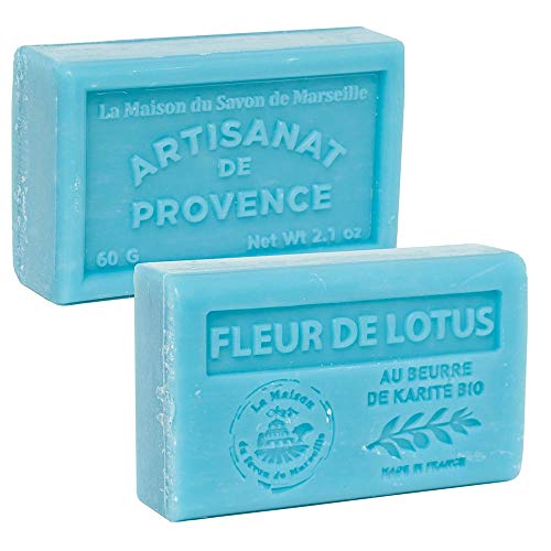 Sabão francês, Savon de Marselha - Flor de Lotus 60g