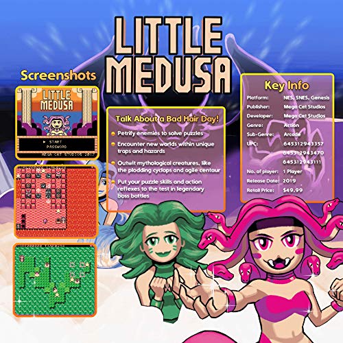 Little Medusa - videogame oficial do Mega Cat Studios para o NES [videogame]