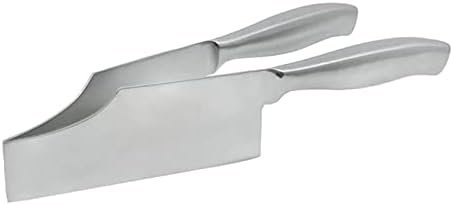 Figatia Cutter Slicer de bolo de aço inoxidável, servidor de bolo, cortador de torta de massa de massa de função