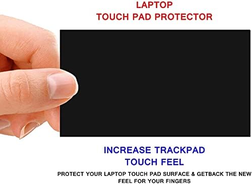 Protetor de trackpad premium do Ecomaholics para Dell Vostro 14 5401 laptop de 14 polegadas, capa de touch de toque preto