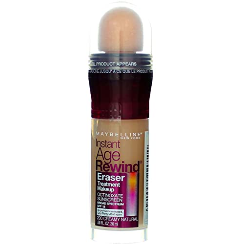 Maybelline New York Instant Age Rewind Eraser Treation Makeup, Buff 260, 0,68 onça fluida