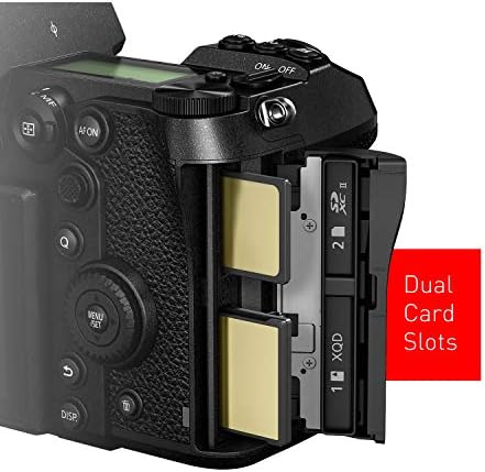 Panasonic Lumix S1R Câmera de armação cheia sem espelho com lumas Lumix S 50mm F1.4 lente Panasonic Lumix S 50mm F1.4