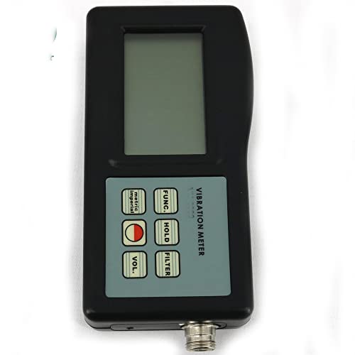 VTSYIQI Medidor de vibração Vibrômetro Medidor de teste de vibração para máquinas 0,01 a 400 mm/s com software RS232