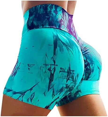 Dasayo Women's High Scrunch Butt Shorts Multicolor Controle de barriga esticada shorts magros 2023 shorts de ginástica de verão