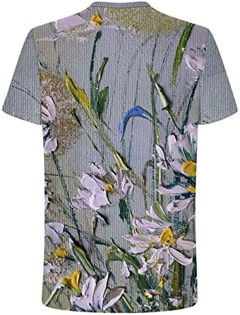 Tops de manga curta das mulheres tops casuais tops básicos de tampa solta tshirts blusas de cor sólida camisetas femininas casuais