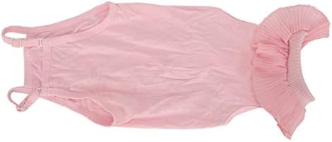 Camisa de recuperação de gato decote de renda rosa animal de estimação de gato confortável, traje de recuperação para doenças de pele