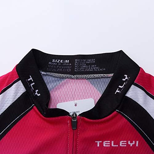 Jersey de ciclismo feminino Summer Manga curta MTB Camisa Tops Jerseys de roupas de bicicleta