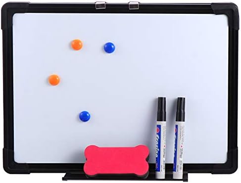 Nuobesty White Board 3 Desenta o planejamento de cores com mensagem Apagação magnética aleatória Escrita de papelaria para borracha