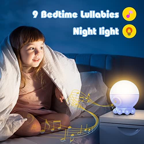 Projetor da luz noturna, Ocean Star Night Light for Kids Room, Brinquedos de dinossauros com rotação de 360 ​​°, remoto