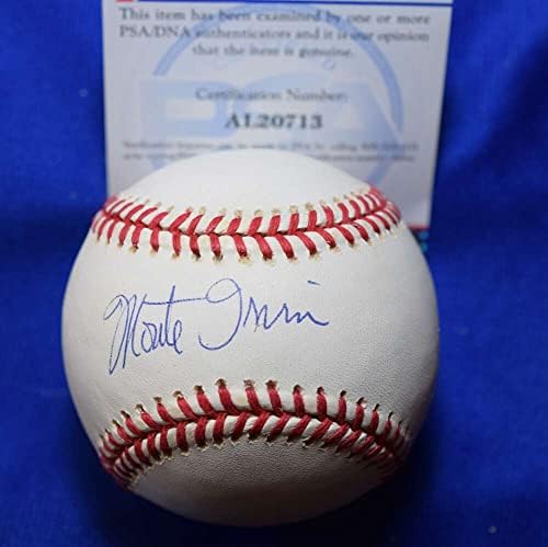 Monte Irvin PSA DNA CoA Autograph National League ONL Assinou Baseball 1