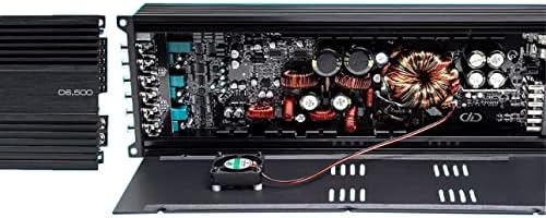 DD Audio D6.500 de 6 canais 1200W Classe D Amplificador