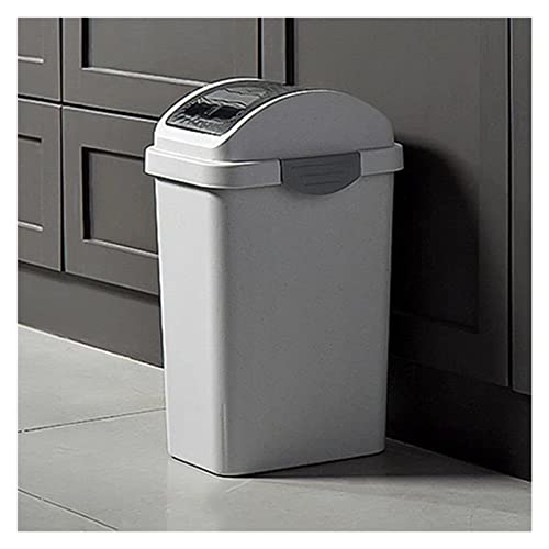 Zhaoleei Tipo de aba portátil Lixo de cozinha em casa Lixo de armazenamento de escritório Lixo de lata de estar Ferramentas de