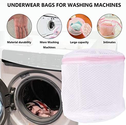 Bolsas de lavagem de lavanderia Profectlen com zíper malha dobrável lingerie sutiã meias de roupas íntimas roupas de proteção de máquina de lavar 120x150mm