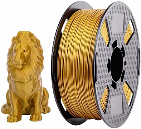 PLA MAX PLA + FILamento de PLA de ouro antigo 1,75 mm Filamento de impressora 3D 1kg 2,2 libras Spool 3D Materiais de impressão CC3D