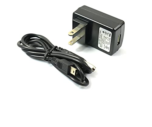 Adaptador CC 5V, Mini Cabo USB Adaptador DC Mini 5pin Cabo DC DC5 Volt Cabo com cabo de 1,2 metro/3,8 pés para disco