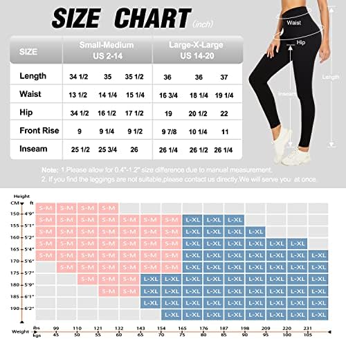 Leggings for Women Butt Lift High Wistmum Control sem transparir com calças de ioga Encontrar leggings