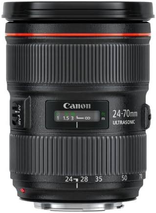 Canon EF 24-70mm f/2.8L II USM lente de zoom padrão e lente de polarizador circular - 82 mm