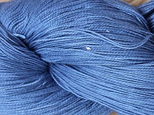 O carrinho de design azul azul de cor sólida cor de algodão de algodão 2 ritmo de bordado de bordado de fios de pulseira