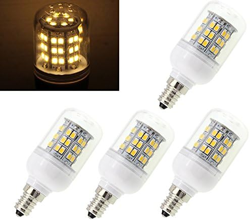 Pacote de 4 lâmpadas E14 LED 3 W 25 W 240 lúmen e14 lâmpadas brancas quentes luminadas 230 V