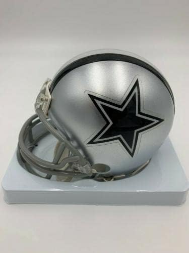 Craig Morton assinou/autografou Dallas Cowboys Riddell Mini Capacete - PSA - Mini capacetes autografados da NFL
